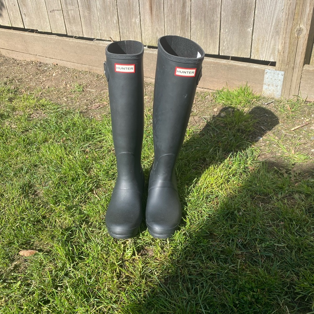 Hunter Classic Black Waterproof Boots